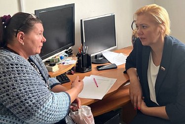 Екатерина Калегина встретилась с саракташцами